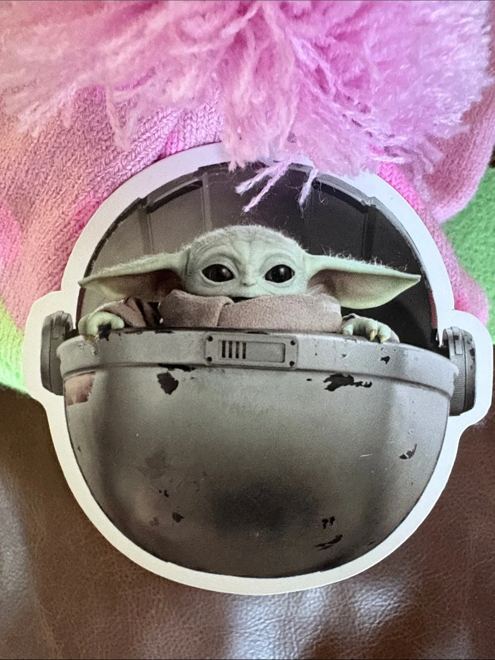 Star Wars 2pc set hat & gloves BABY YODA